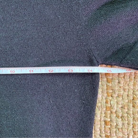 Jones New York Wool Short Sleeve Button Shoulder Sweater - Petite Small - Picture 8 of 11